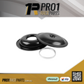 LW 14in A/C Kit Black No Element 1/2in Spacer
