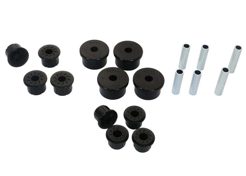 Rear Leaf Spring and Shackle Bushings