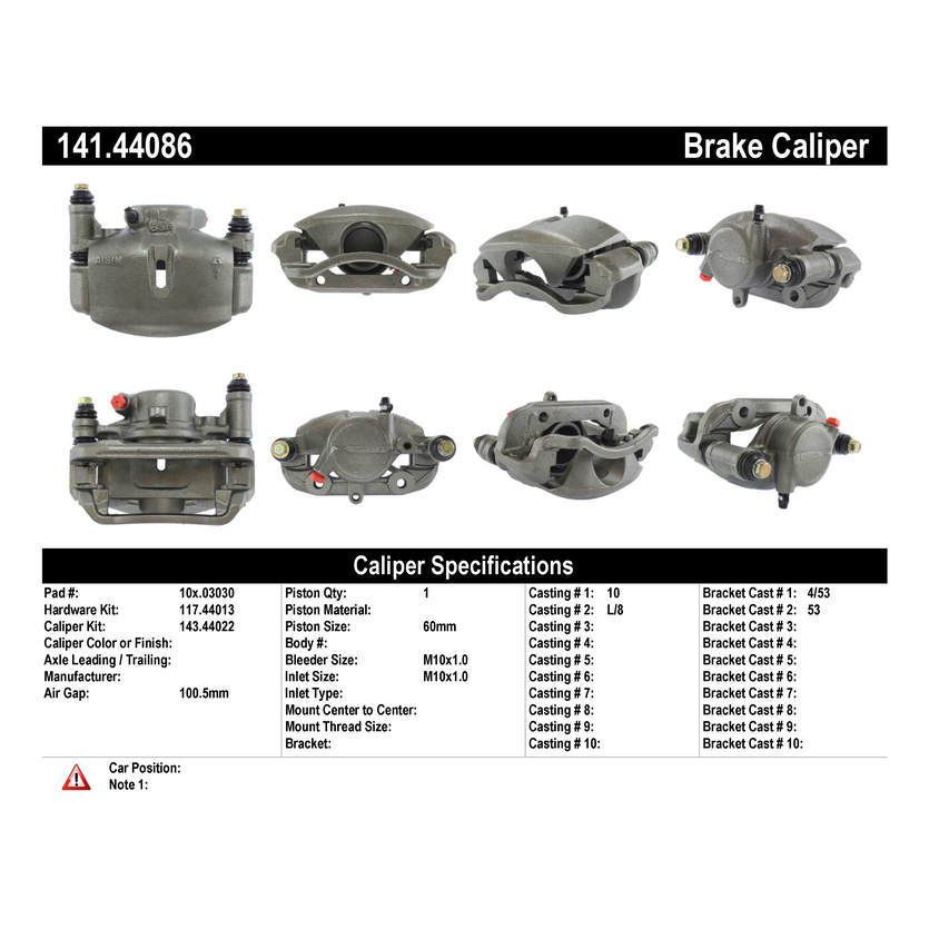 SEMI-LOADED CALIPER