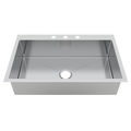 10" X 13" OVAL STAINLESS STEEL SINK