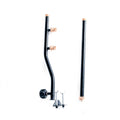 3 OUTLET DISTRIBUTION POST POLE TREE STEM STAND