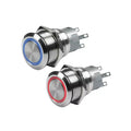 Hella Switch Momentary Ring 12V Blue 8Hg