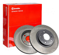 Brembo 13-18 BMW 320i xDrive Rear Premium Xtra Cross Drilled UV Coated Rotor
