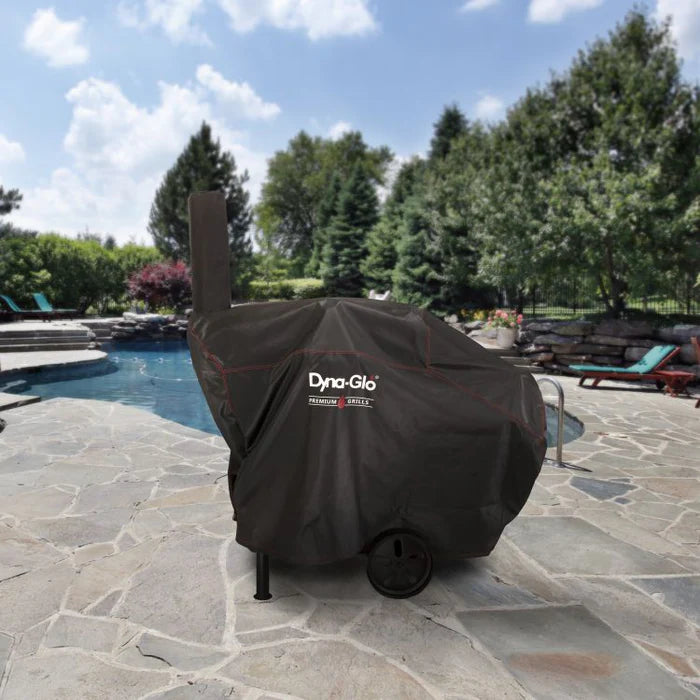 BARREL CHARCOAL GRILL COVER FOR USE WITH DGSS675CB & DGSS675CBD