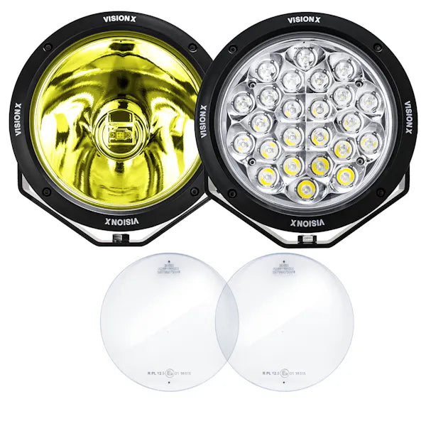 VISION X - 8.7' CLEAR LENSES (PAIR)