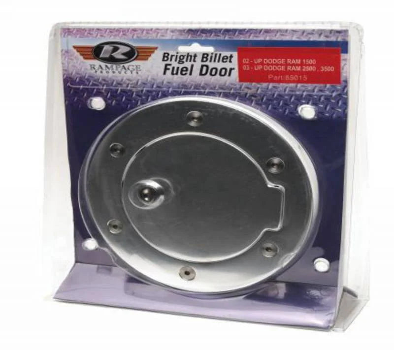 Gask Tank Door Cover: 1997-2007 Jeep Wrangler; locking; brushed
