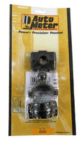 AutoMeter Gauge Mount Roll Pod For 1.75in. Roll Cage Fits 5in. Pedestal Tach Black