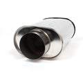 DC Sports Universal Oval Muffler 3 Inlet 4 Outlet
