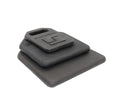 10IN X 11IN X 1IN EPDM RUBBER PADS 2 PK