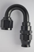 Fragola -8AN Real Street x 180 Degree Hose End Black For PTFE Hose