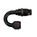Fragola -8AN Real Street x 180 Degree Hose End Black For PTFE Hose
