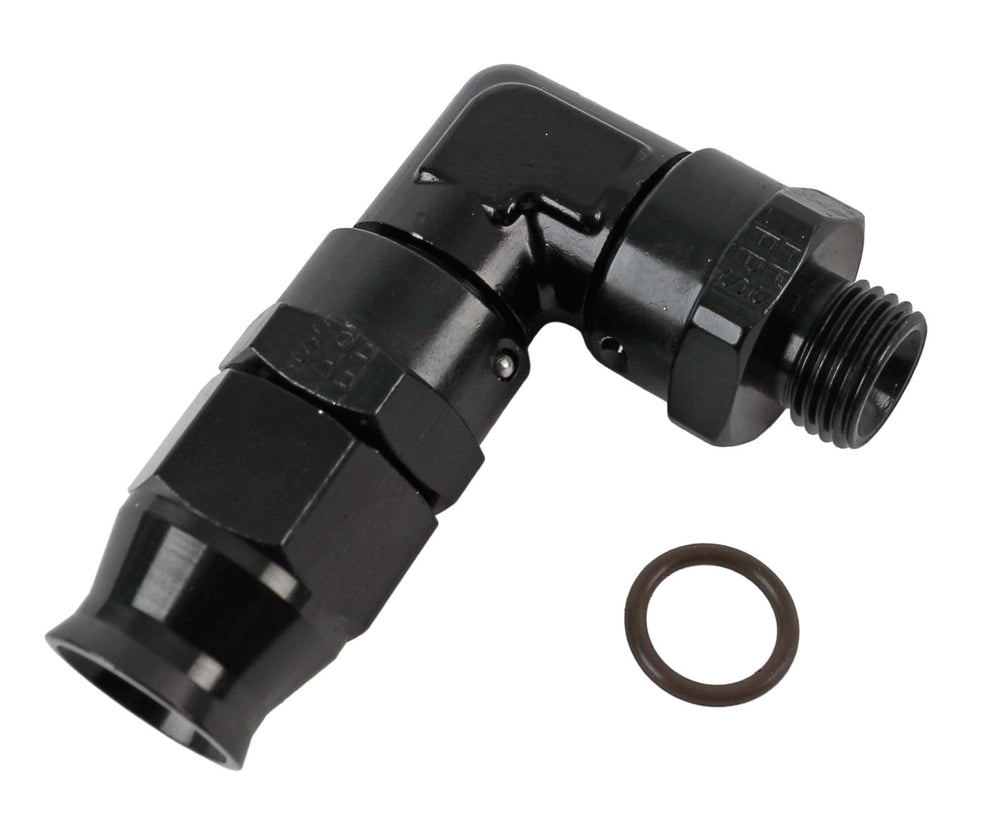 Fragola -8AN 90 Degree Real Street Hose End x -6AN Male ORB (9/16-18)