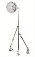 STAINLESS STEEL TRIPOD ASSEMBLY KIT W/ 8.5IN CONVEX MIRROR