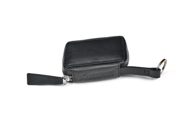 Akrapovic Leather Car Key Case - Black