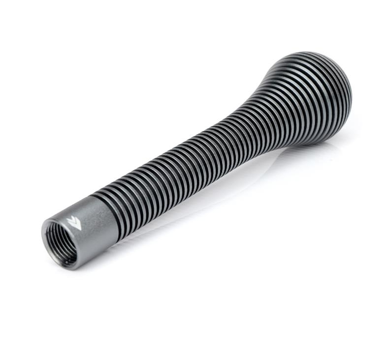 NRG Shift Knob Heat Sink Bubble Head Long Gunmetal