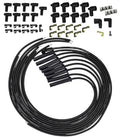 Moroso Universal HEI/Non-HEI Style Caps Ultra 350 8mm Multi-Angle Boot Spark Plug Wire Set - Black