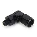 Fragola -12AN Female Swivel To 1/2 NPT - 90 Degree - Black