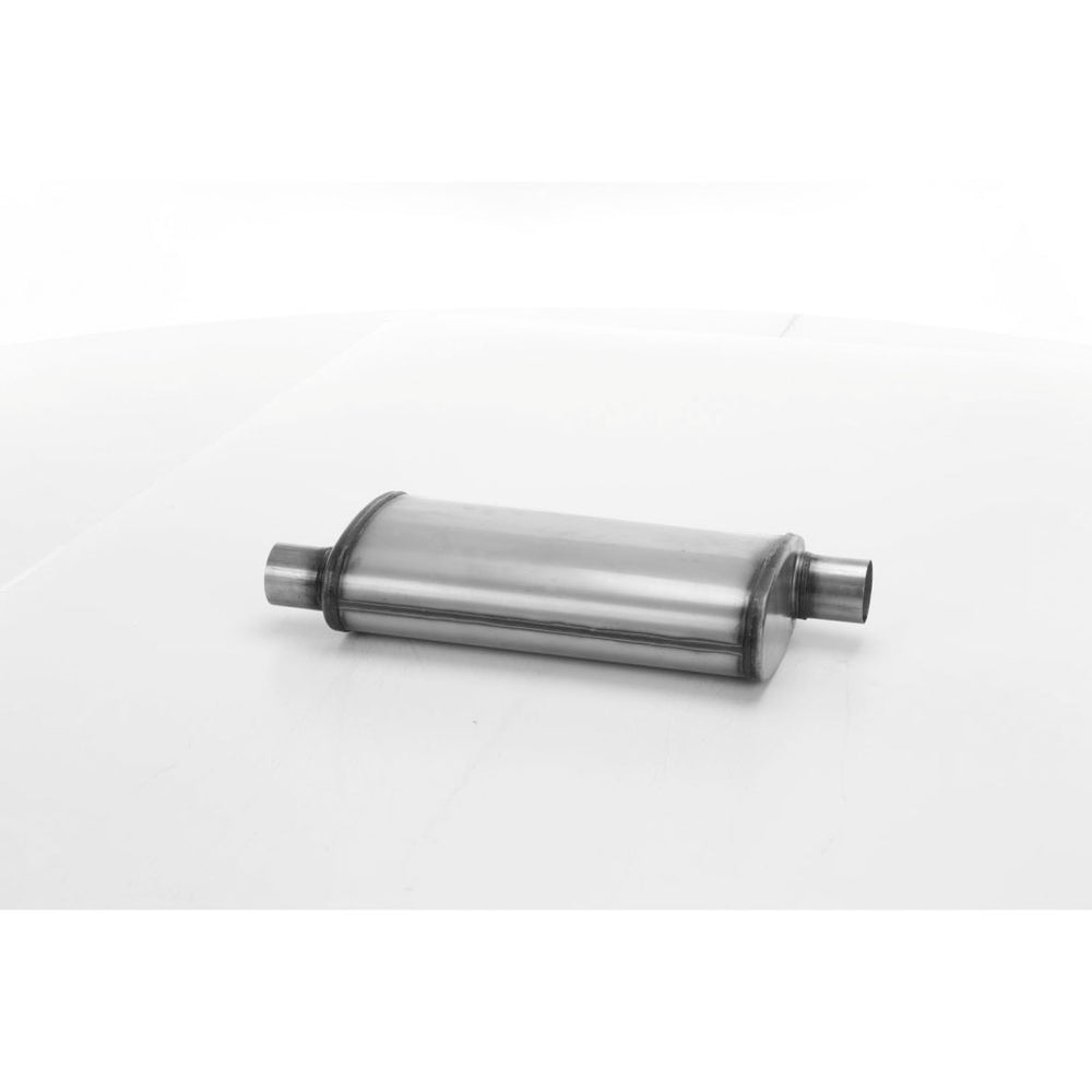 MUFFLER CHERRY BOMB SALUTE STAINLESS STEEL OVALO/O 24IN OAL 250IN