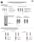 HEAVY DUTY ZINC PLATED BARREL SPRIN