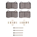 DFC 10-16 Hyundai Genesis Coupe Rear 5000 Advanced Ceramic Brake Pads and Hardware Kit