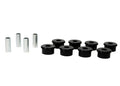 Trailing arm - lower bushing 8 Bushings 4 Tubes Grease
