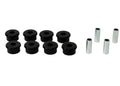 Trailing arm - lower bushing 8 Bushings 4 Tubes Grease
