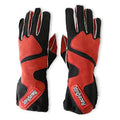Gloves Double Layer Medium Red SFI