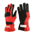 Gloves Double Layer Medium Red SFI