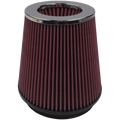 Air Filter For Intake Kits 75-2557 Oiled Cotton Cleanable 6 Inch Red S&B