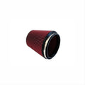 Air Filter For Intake Kits 75-2557 Oiled Cotton Cleanable 6 Inch Red S&B