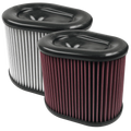 Air Filter For Intake Kits 75-5075-1 Oiled Cotton Cleanable Red S&B