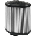 Air Filter For Intake Kits 75-5104,75-5053 Dry Extendable White S&B