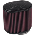 Air Filter For Intake Kits 75-5013 Oiled Cotton Cleanable Red S&B