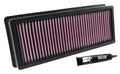 K&N Replacement Panel Air Filter for 2014 BMW 535D L6 3.0L DSL