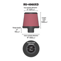 K&N Engineering air filter close-up