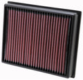 K&N Engineering air filter detail