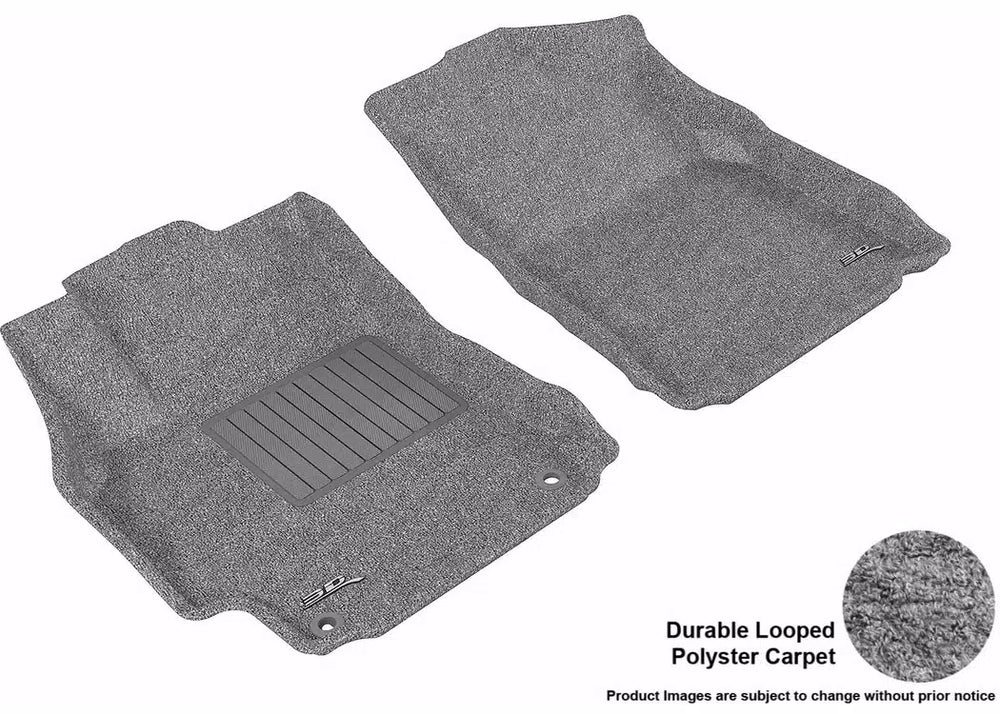3D CLASSIC FLOOR MAT 1ST ROW GRAY
