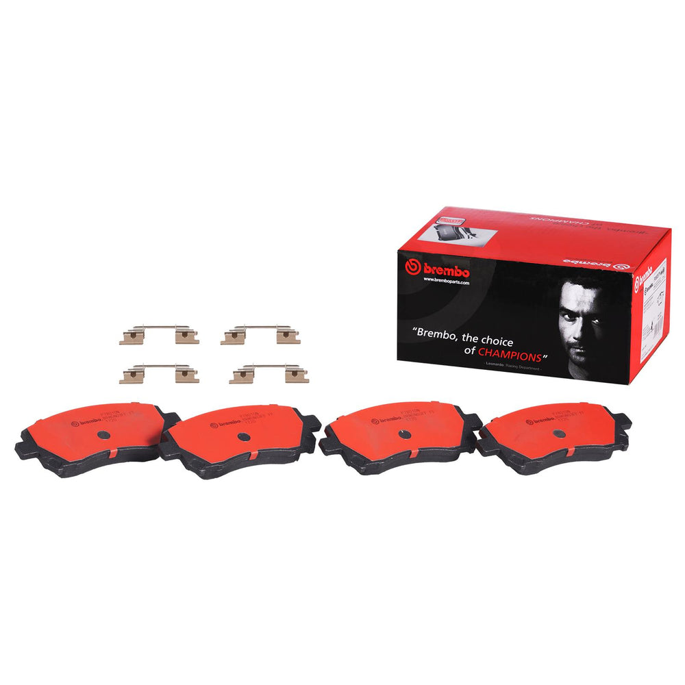 Brembo 98-02 Subaru Forester/Impreza/97-02 Legacy Front Premium NAO Ceramic OE Equivalent Pad