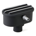 FINNED BLACK ALUMINUM PCV PUSH-IN B