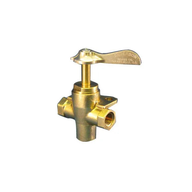 3WAY VALVECLICK 1/4IN FNPT BRASS