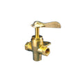 3WAY VALVECLICK 1/4IN FNPT BRASS