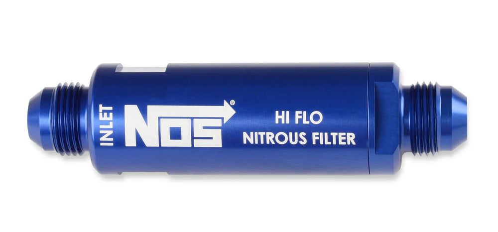 6AN HI-FLO NITROUS FILTER BLUE