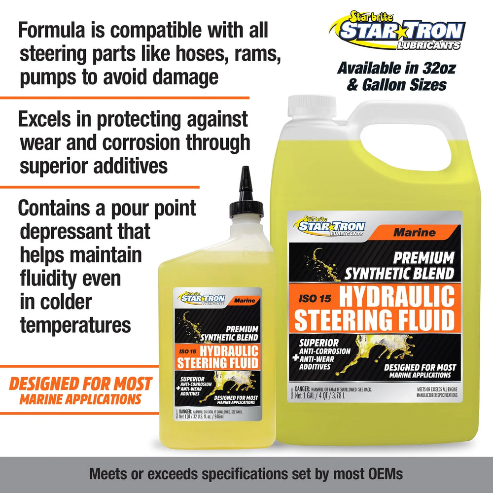 HYDRAULIC STEERING FLUID GAL.