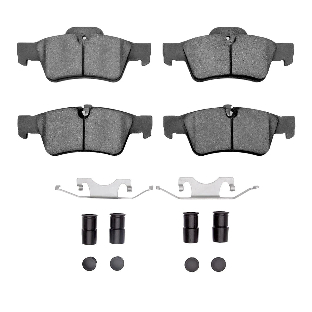R1 05-18 Mercedes-Benz G55 AMG Rear Euro Ceramic Pads & Hardware Kit