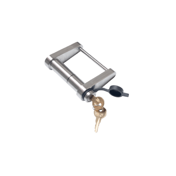 TRAILER LATCH LOCK FOR DEMCO EZ LATCH 2 IN & 25/16 IN BALL & GOOSENECK COUPLERS