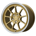 MR135 17X8.5 5X120.00 GOLD CENTER W