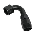 Fragola -12AN x 120 Degree Power Flow Hose End - Blue/Red