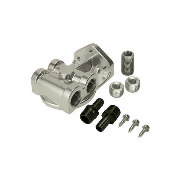 ~(1.2 lbs. 7X4X2)~ Side-Ports Filter Mount Kit (1/2 NPT)