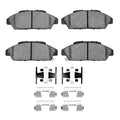 DFC 90-93 Honda Accord Coupe Front 5000 Advanced Ceramic Brake Pads and Hardware Kit