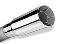 Borla Universal Polished Tip Single Round Intercooled (inlet 2in. Outlet 2 1/2in)